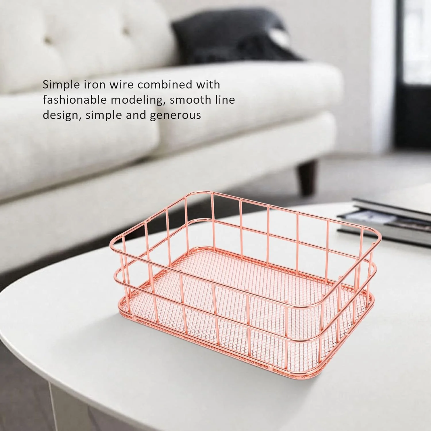 Iron Wire Basket - Image 3