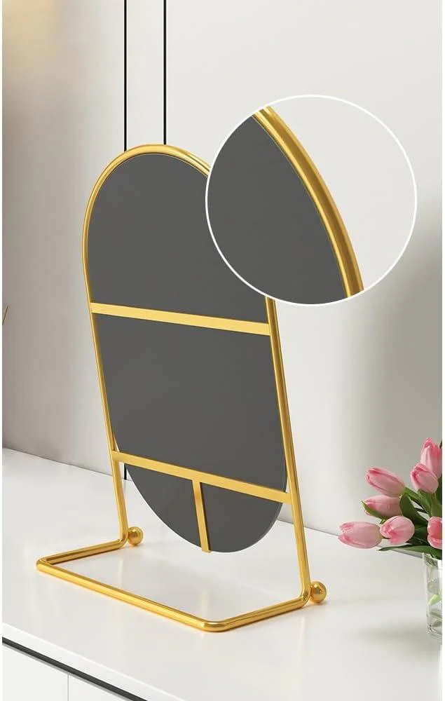 Golden Makeup Vanity Mirror - Image 3