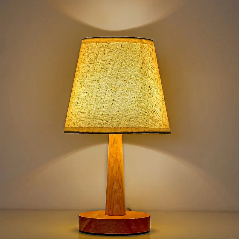 Fabric Shade Mini LED Table Lamp (USB Powered) - Image 3