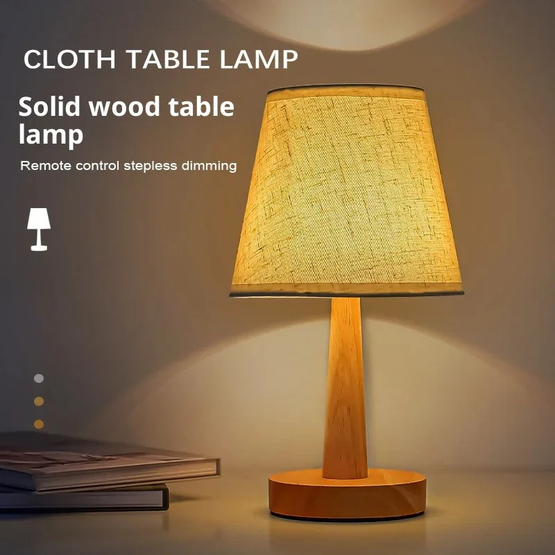 Fabric Shade Mini LED Table Lamp (USB Powered) - Image 5