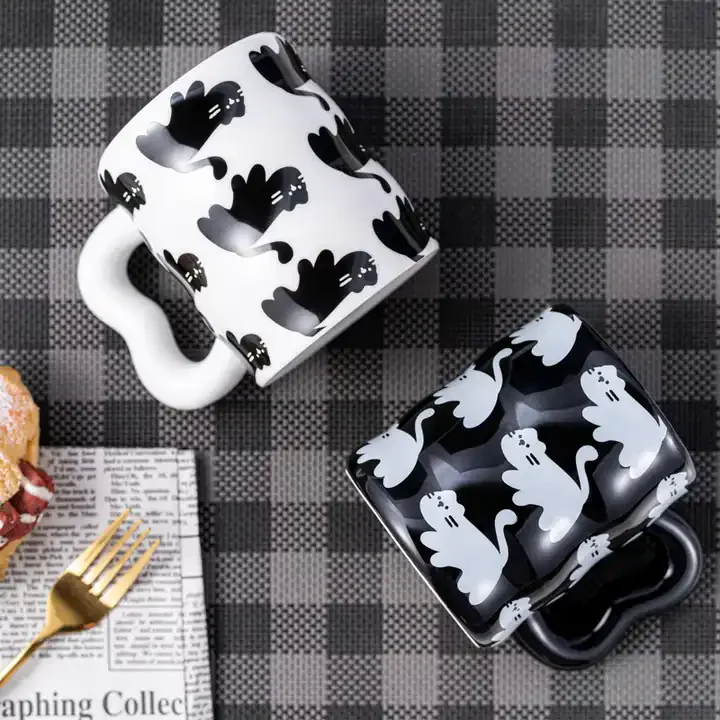 Cat Theme Mug (350ml) - Image 2