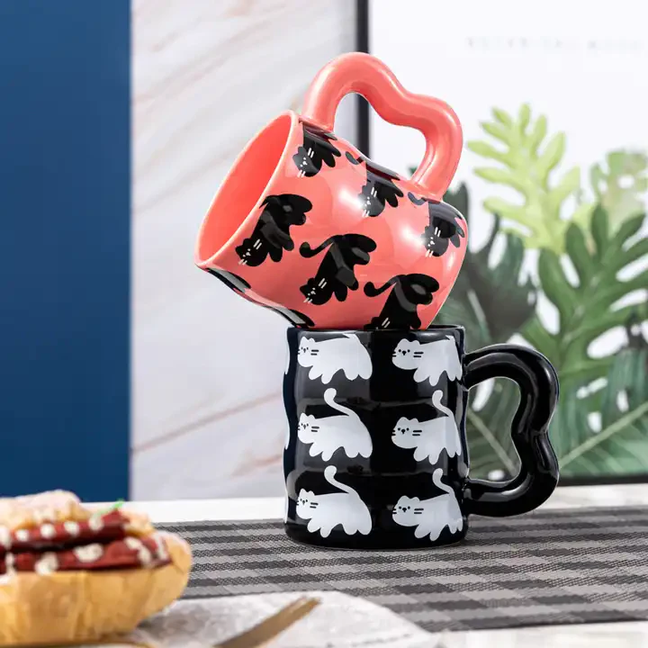 Cat Theme Mug (350ml) - Image 3