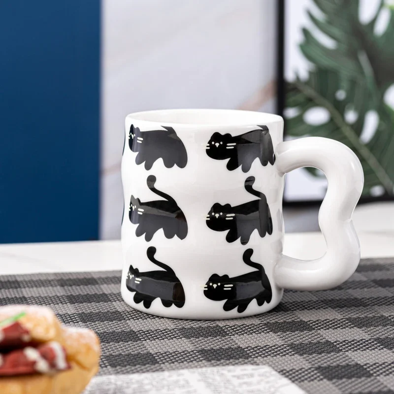 Cat Theme Mug (350ml) - Image 5