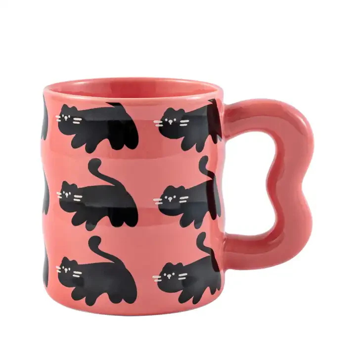 Cat Theme Mug (350ml) - Image 6