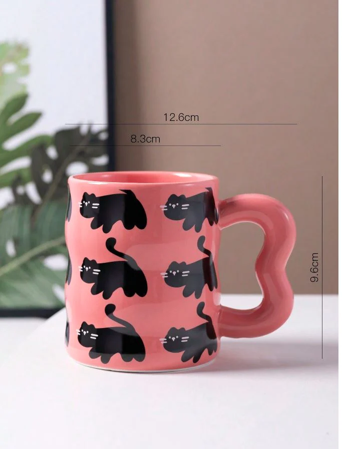 Cat Theme Mug (350ml) - Image 7
