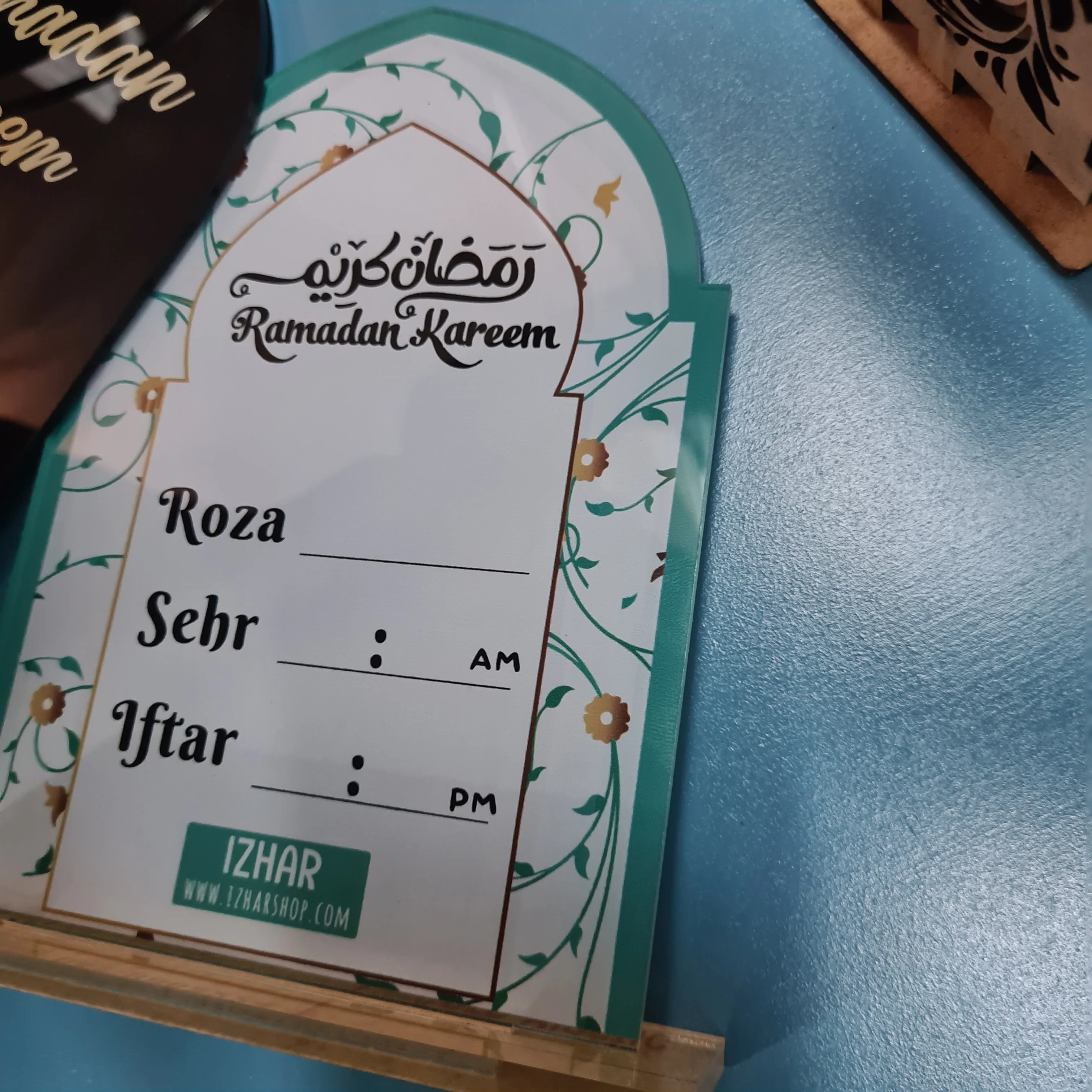 Elegant Dry Erase Acrylic Ramadan Calendar - Image 7