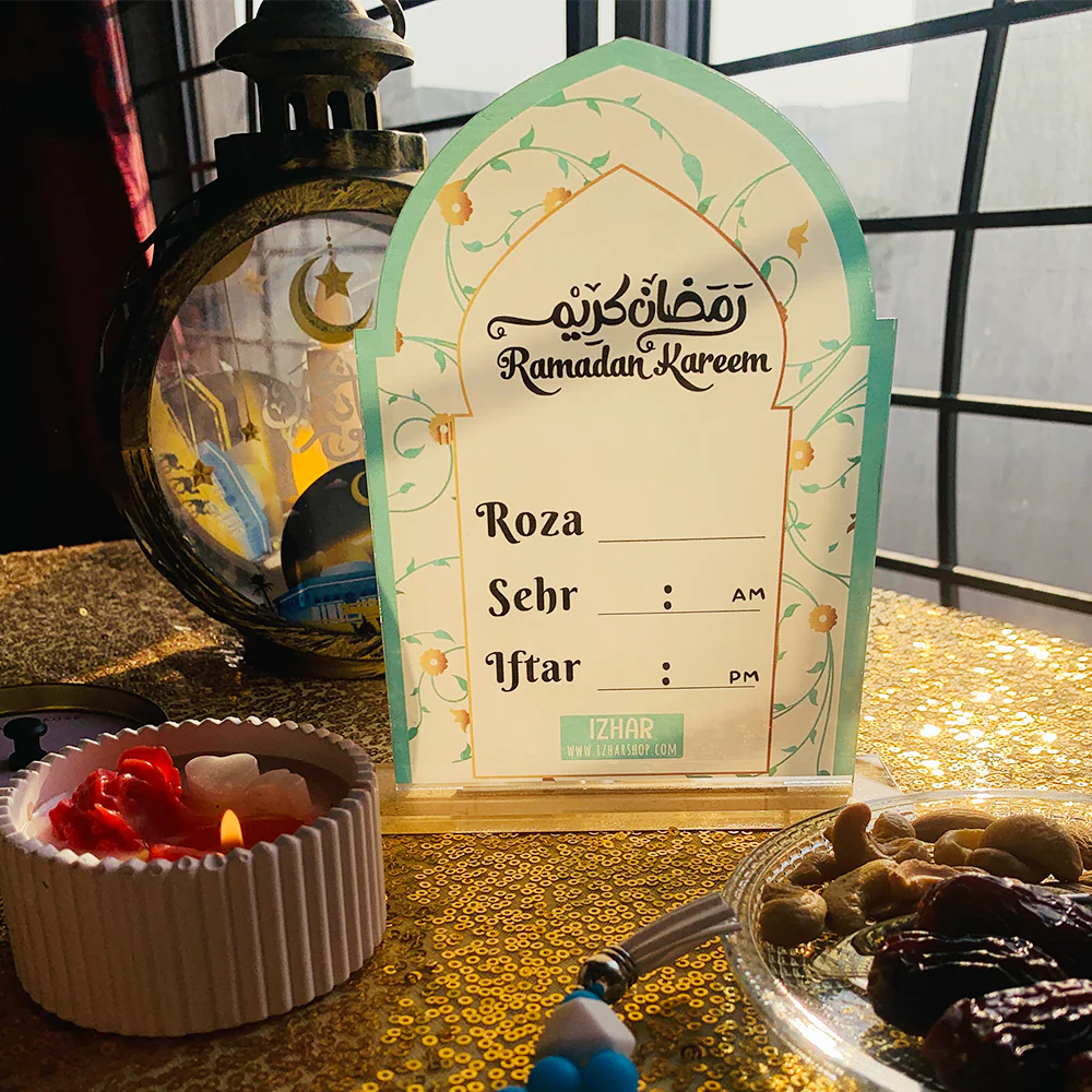 Elegant Dry Erase Acrylic Ramadan Calendar - Image 8