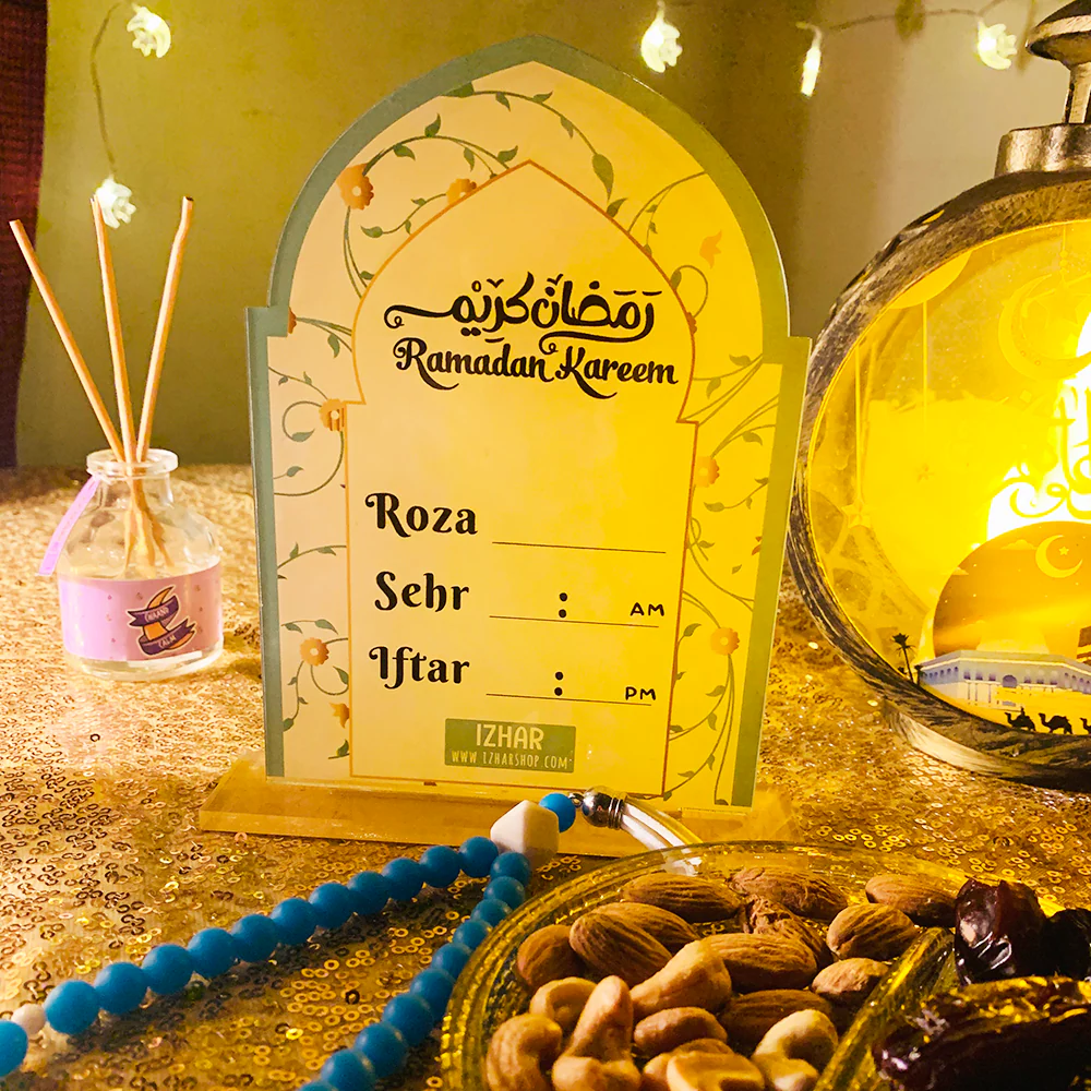 Elegant Dry Erase Acrylic Ramadan Calendar - Image 9