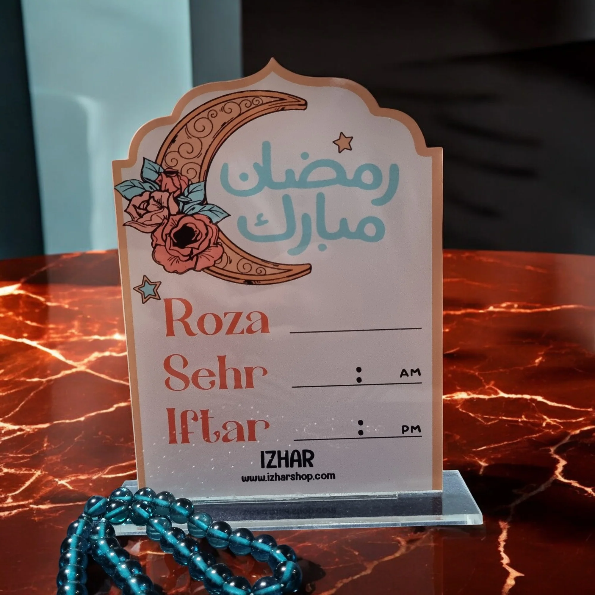 Colorful Dry Erase Acrylic Ramadan Calendar - Image 6