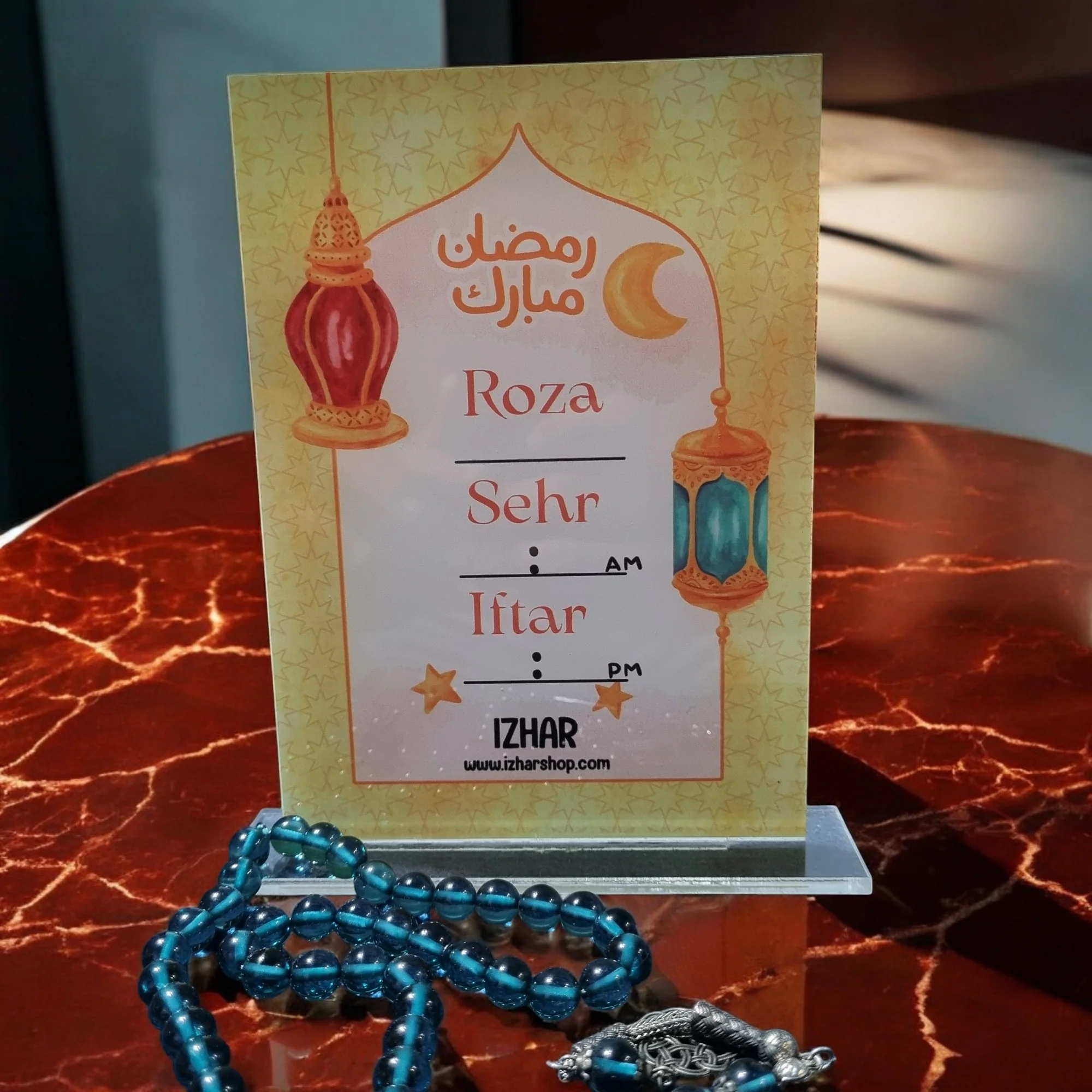 Colorful Dry Erase Acrylic Ramadan Calendar - Image 7