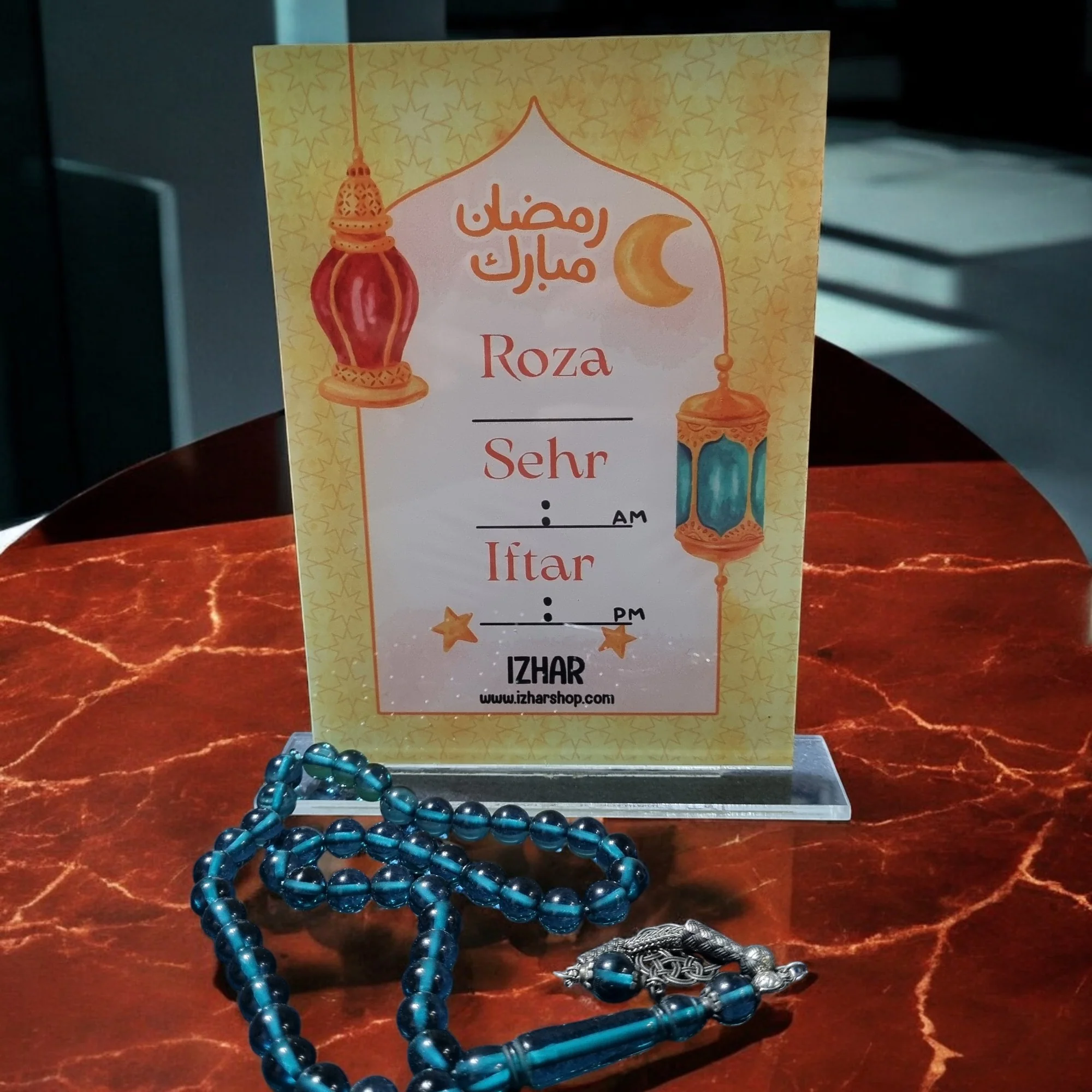 Colorful Dry Erase Acrylic Ramadan Calendar - Image 8