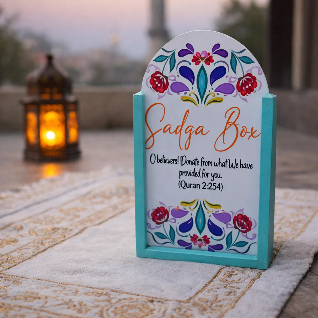 Ramadan Special Crescent Theme Sadqa Box - Image 10