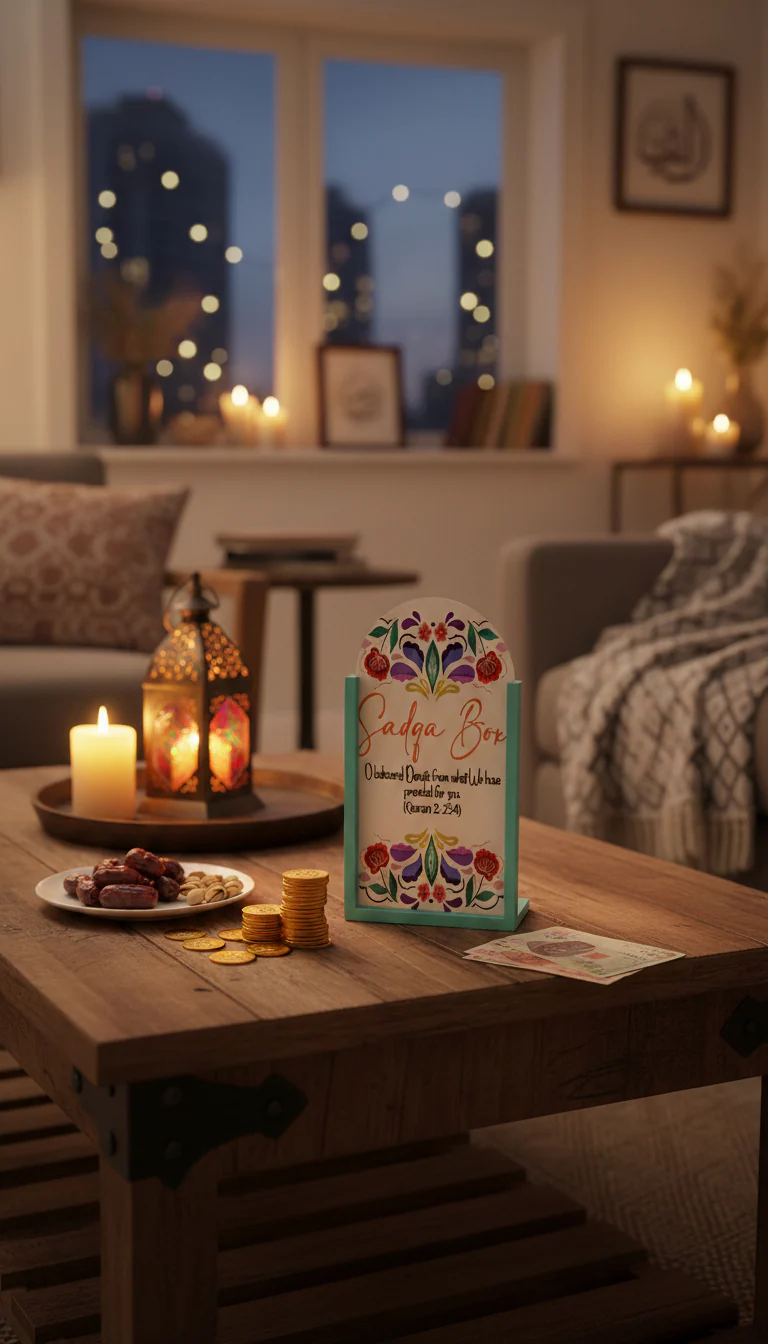 Ramadan Special Crescent Theme Sadqa Box - Image 11