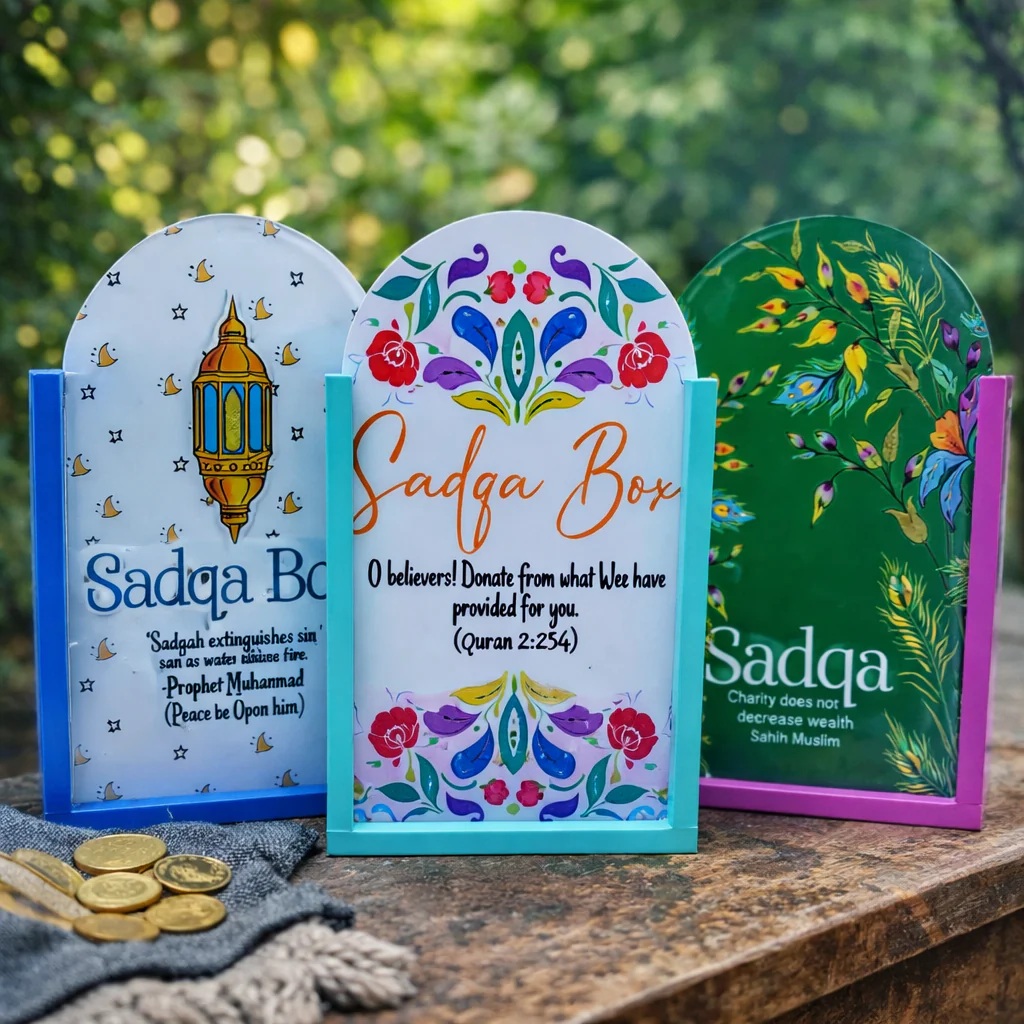 Ramadan Special Crescent Theme Sadqa Box - Image 4