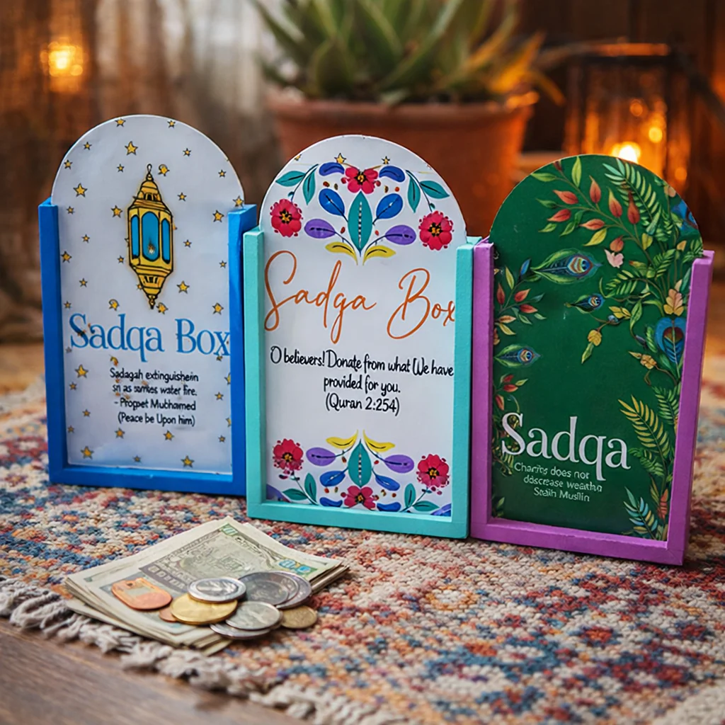 Ramadan Special Crescent Theme Sadqa Box - Image 5