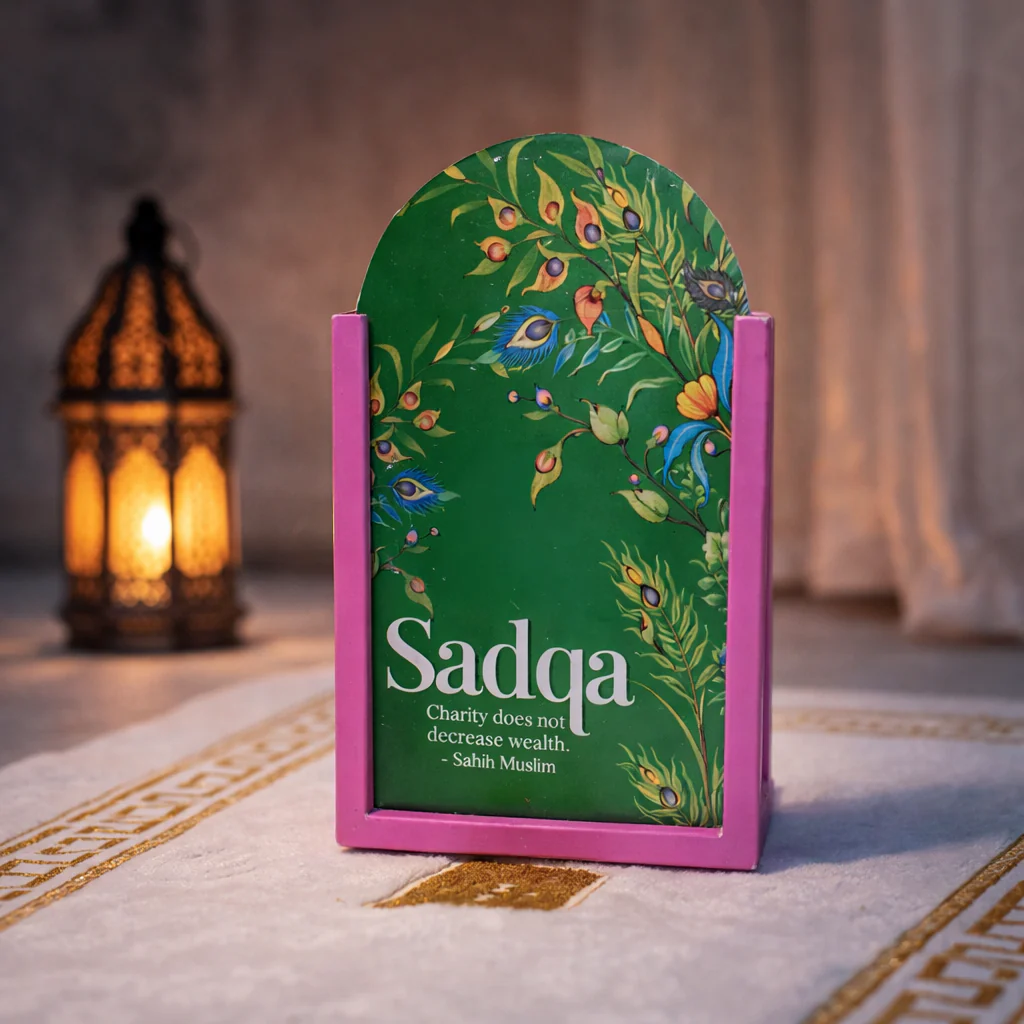 Ramadan Special Crescent Theme Sadqa Box - Image 6