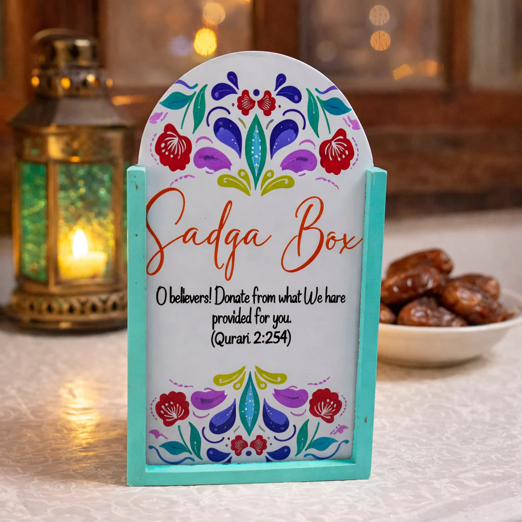 Ramadan Special Crescent Theme Sadqa Box - Image 8