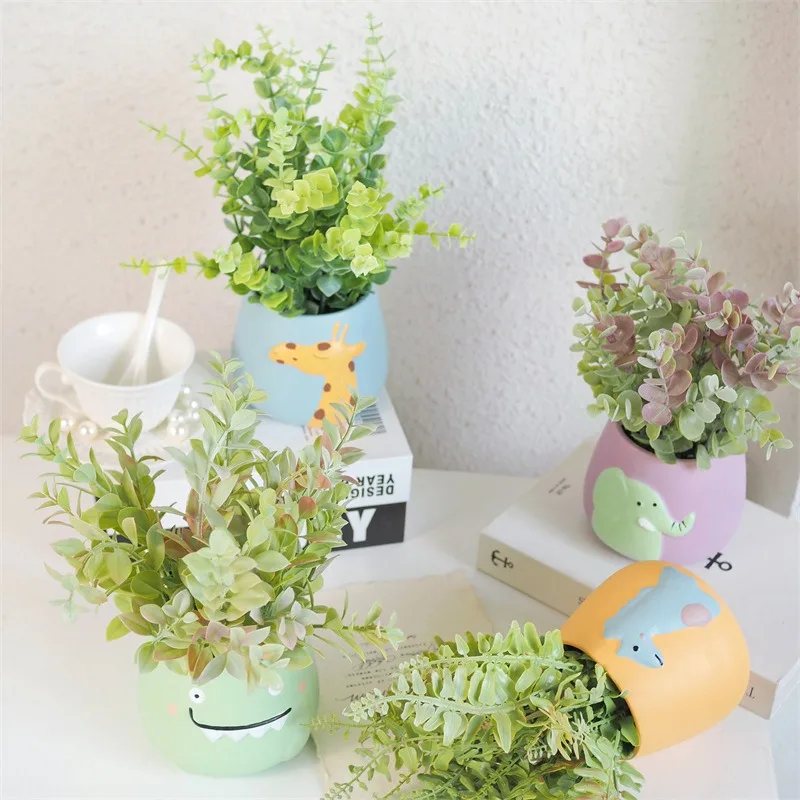 Fun Ceramic Plant Pot for Kids - Image 11