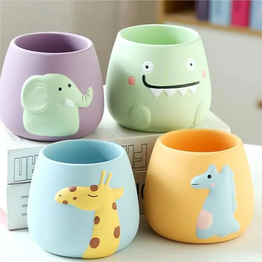 Fun Ceramic Plant Pot for Kids - Image 4