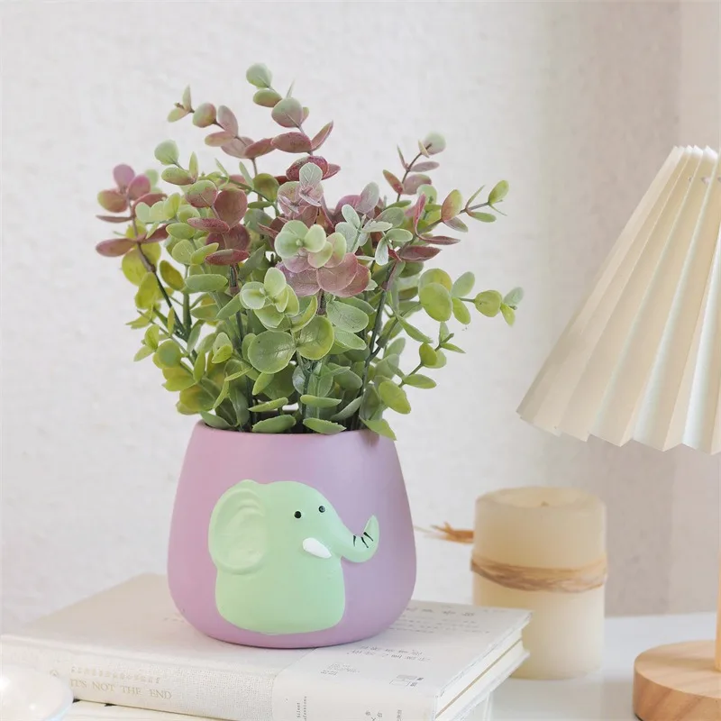 Fun Ceramic Plant Pot for Kids - Image 9