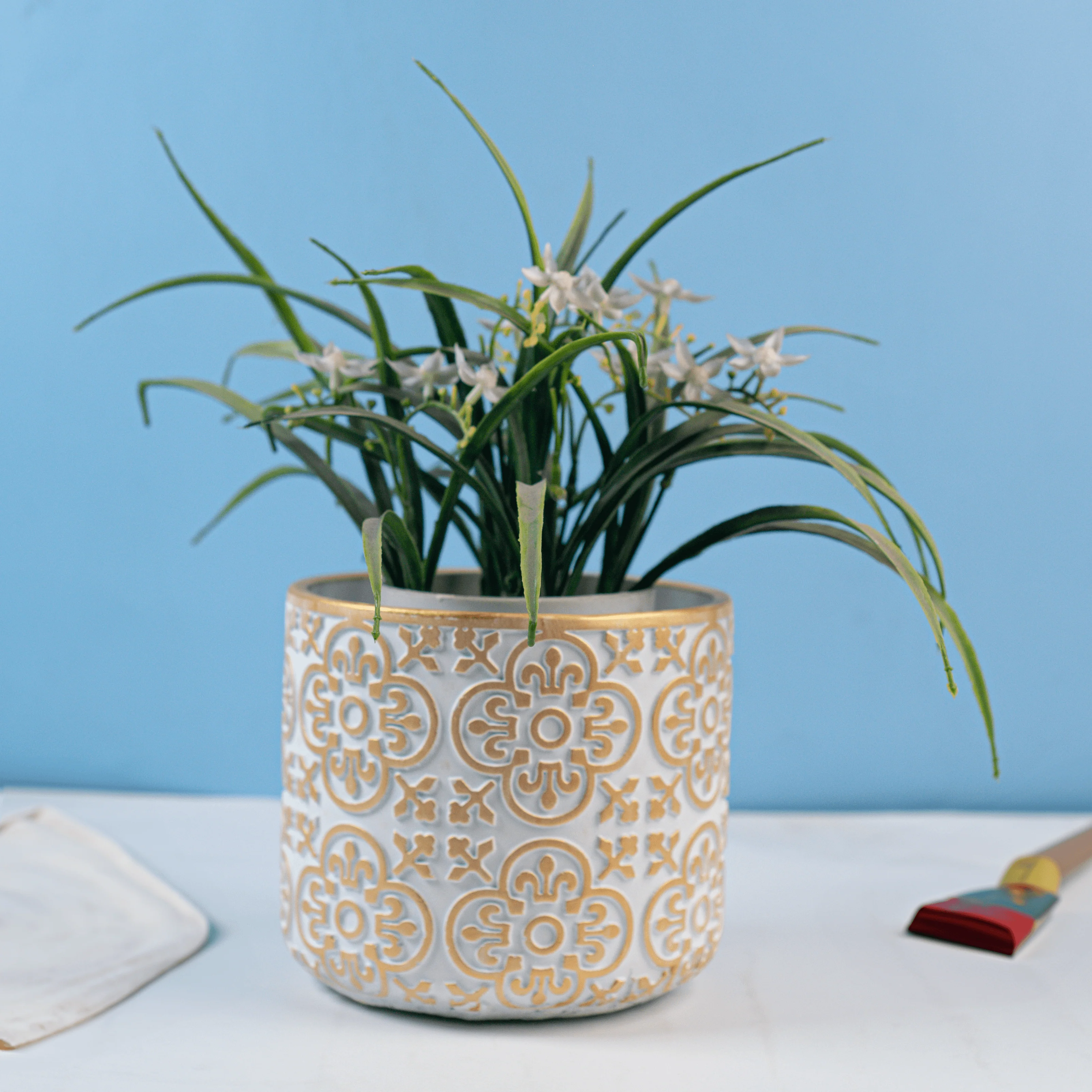 Ornate Decorative Plant Pot - Image 8