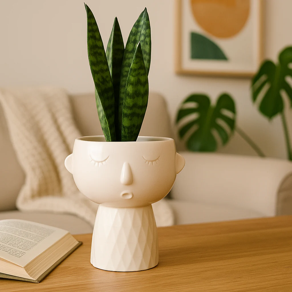 Freckled Charming Ceramic Plant Pots - Image 4