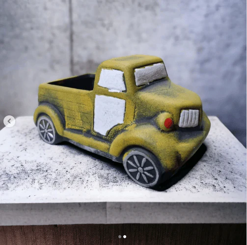 Vintage Truck Themed Plant Pots - Image 3
