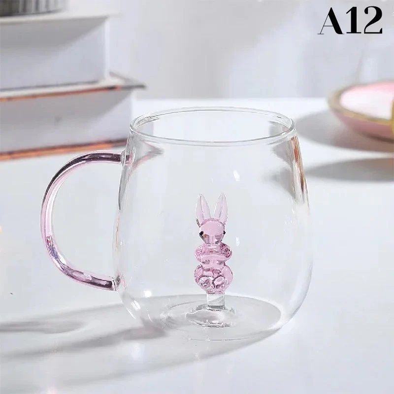 Handcrafted Glass Mug with Figurines (350ml) - Image 12