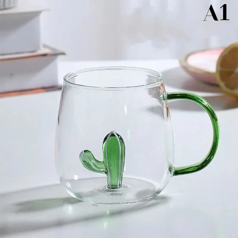 Handcrafted Glass Mug with Figurines (350ml) - Image 13