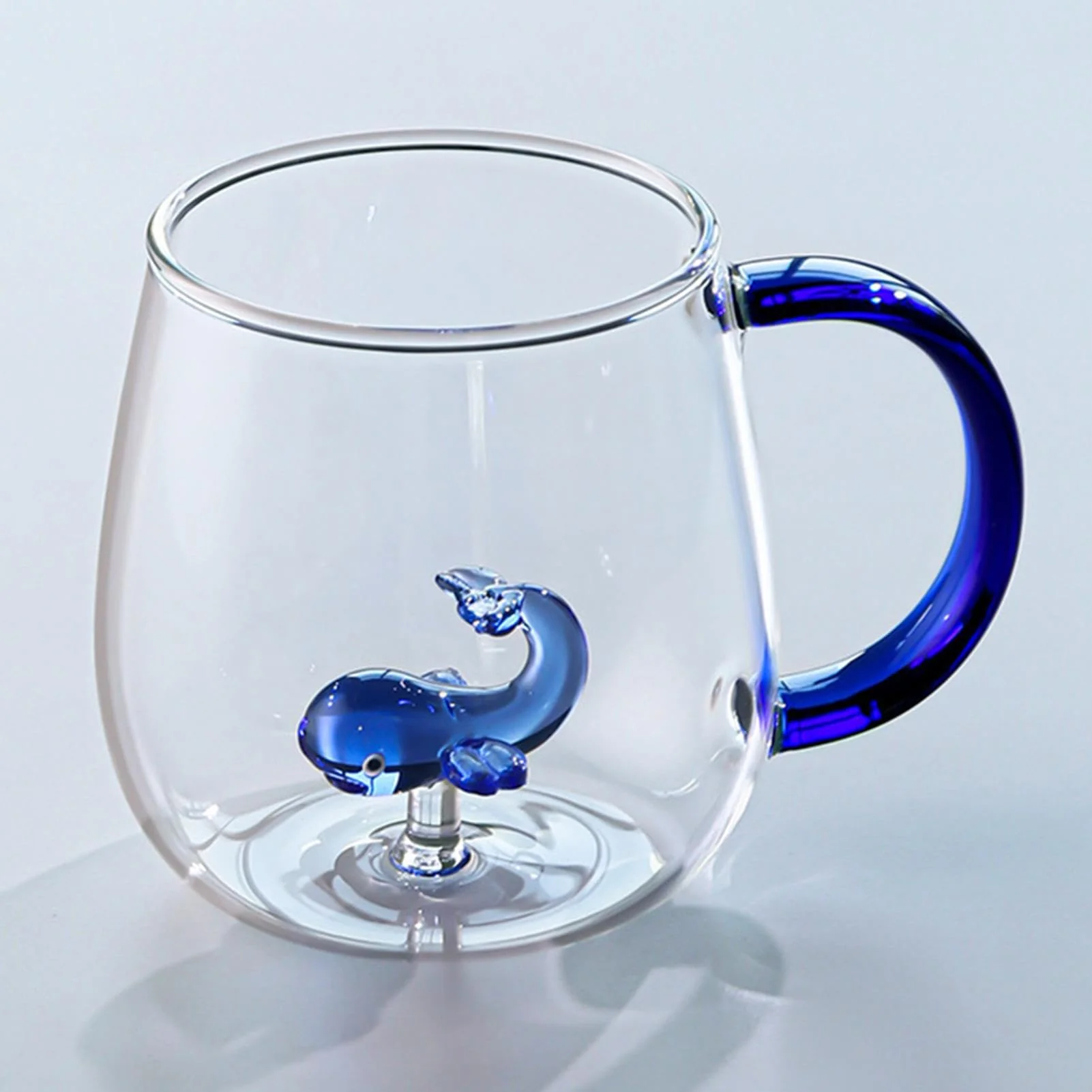 Handcrafted Glass Mug with Figurines (350ml) - Image 15