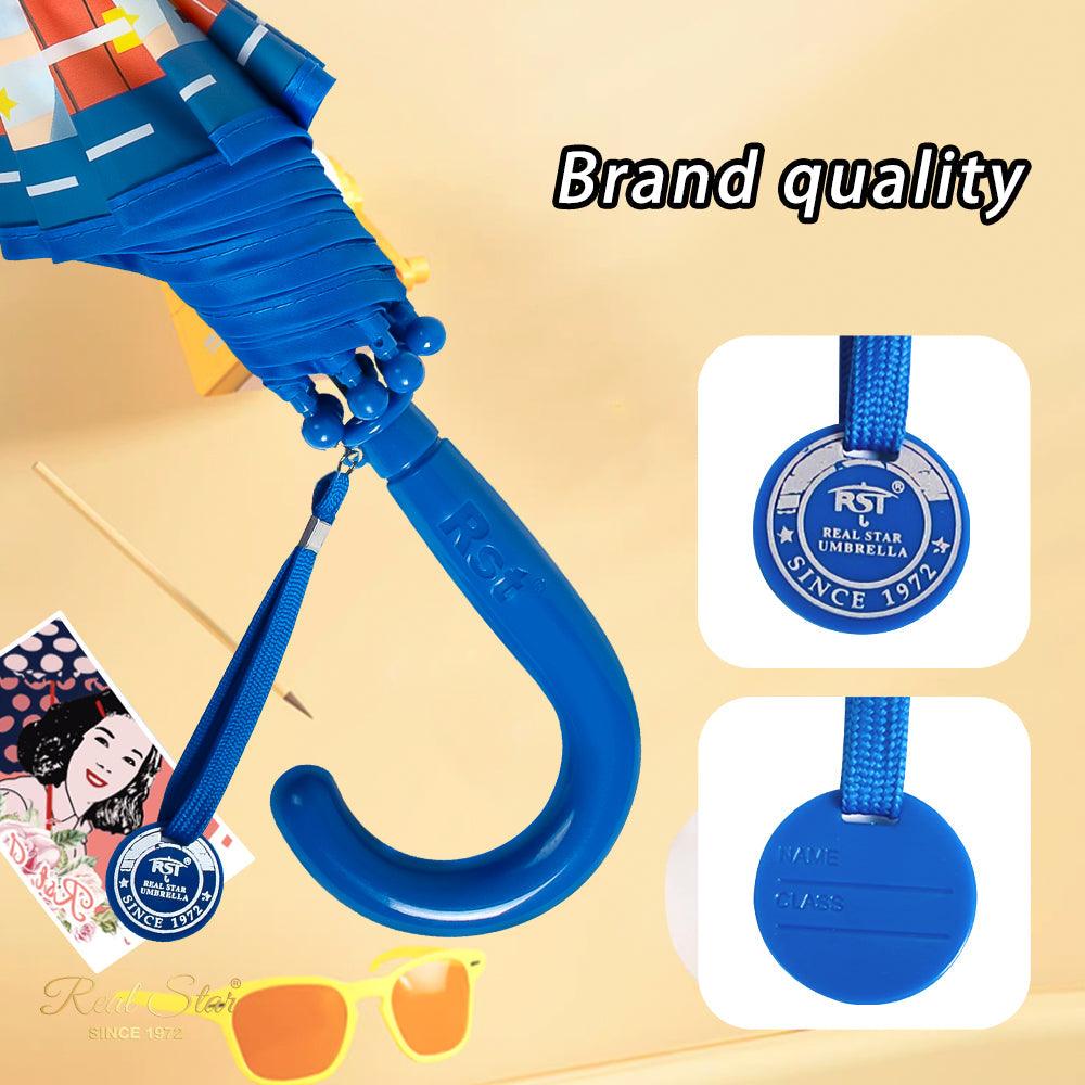 Kids Clear Dome Umbrella with Fun Animal Prints - Image 6
