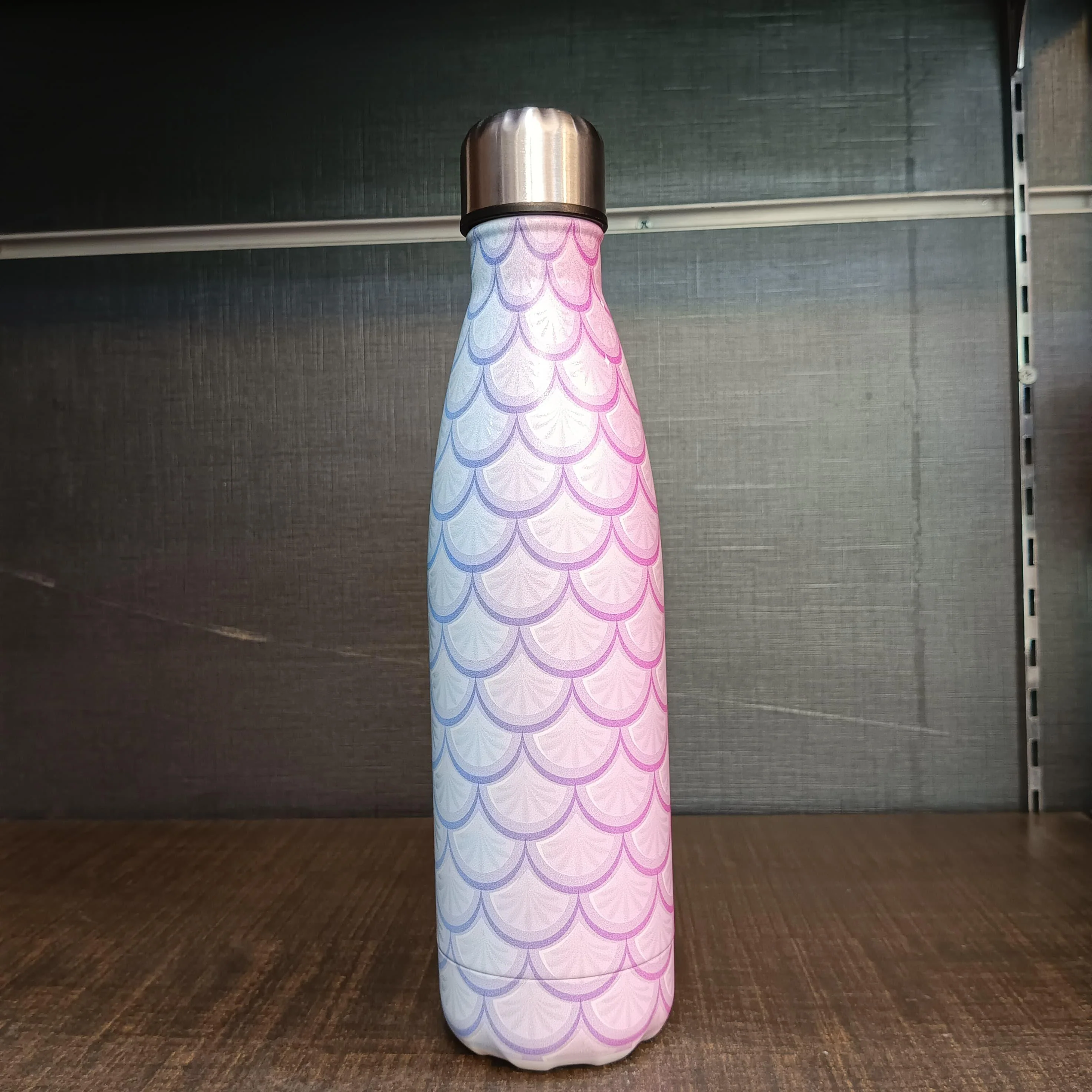 Mermaid-Scale Gradient Stainless Steel Water Bottle - 500ml - Image 8