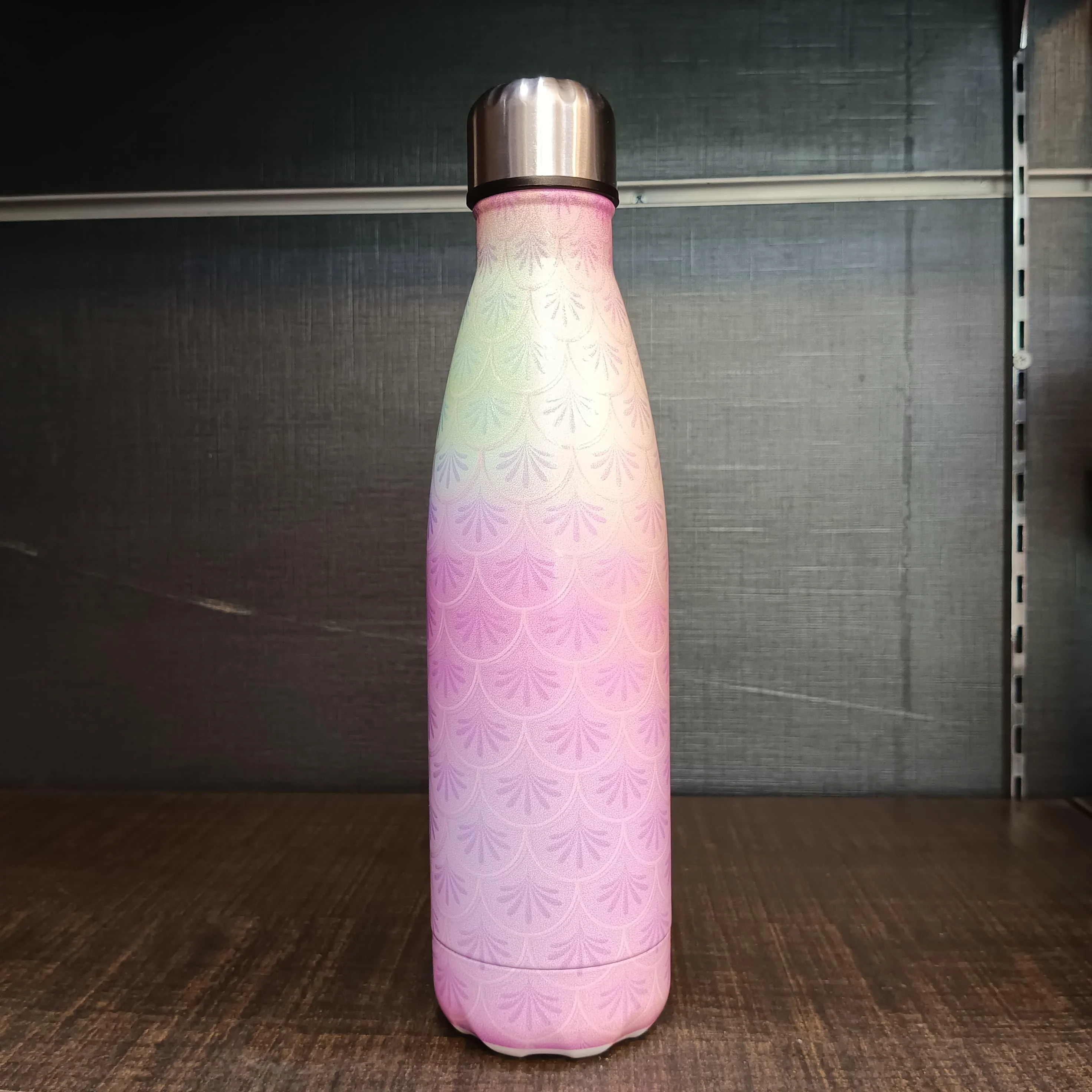 Mermaid-Scale Gradient Stainless Steel Water Bottle - 500ml - Image 9