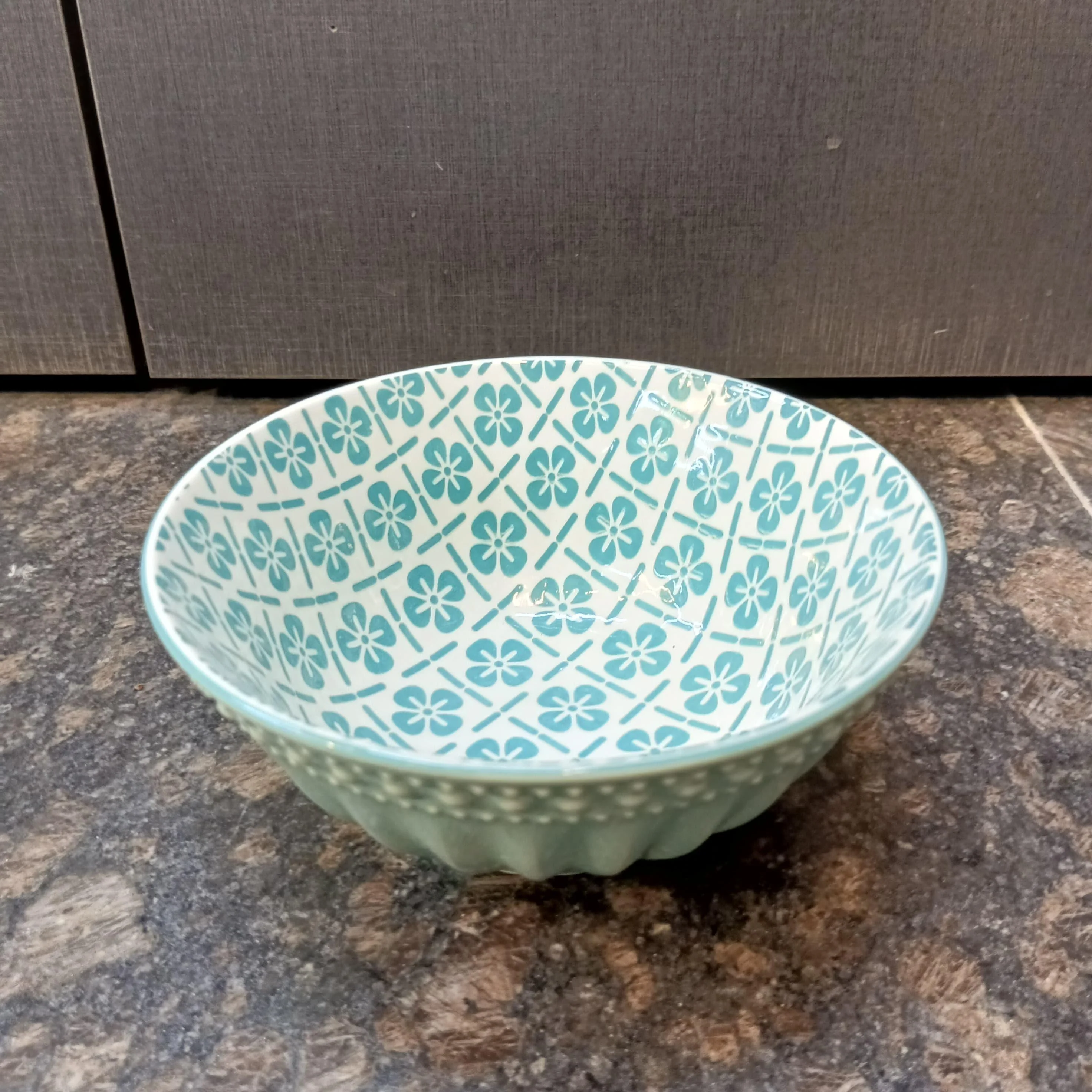 Abstract Porcelain Bowls (6 inches) - Image 5