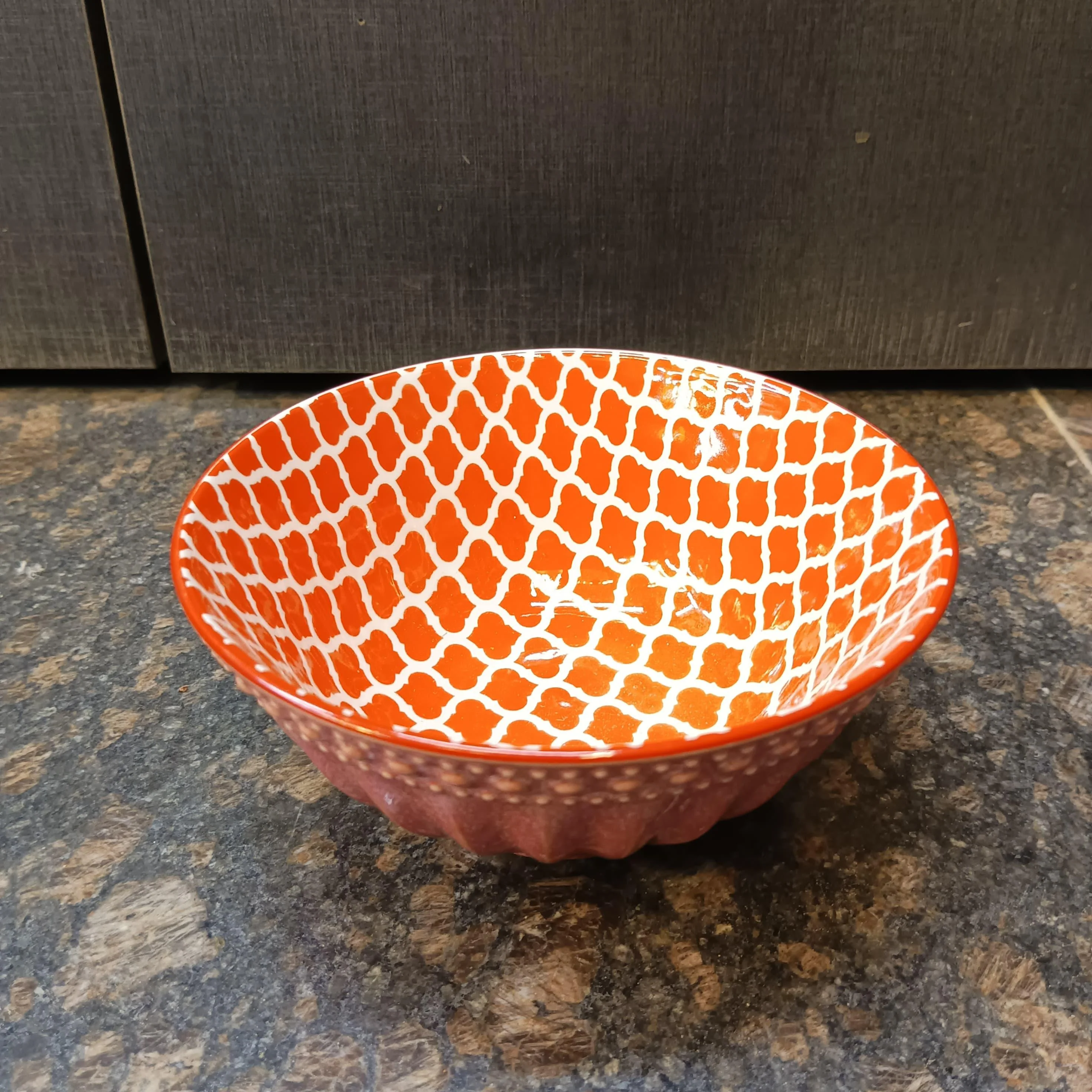 Abstract Porcelain Bowls (6 inches) - Image 6