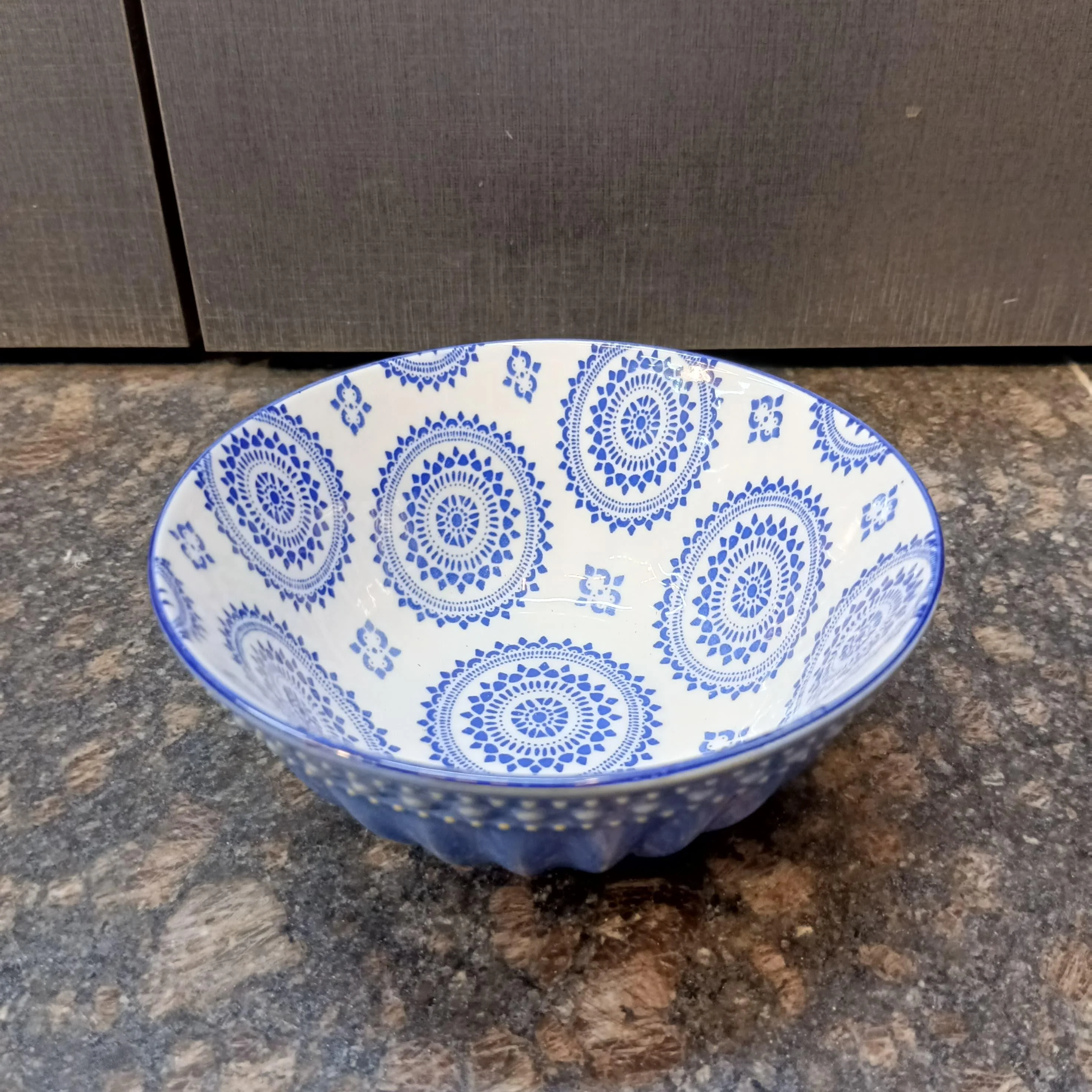 Abstract Porcelain Bowls (6 inches) - Image 8
