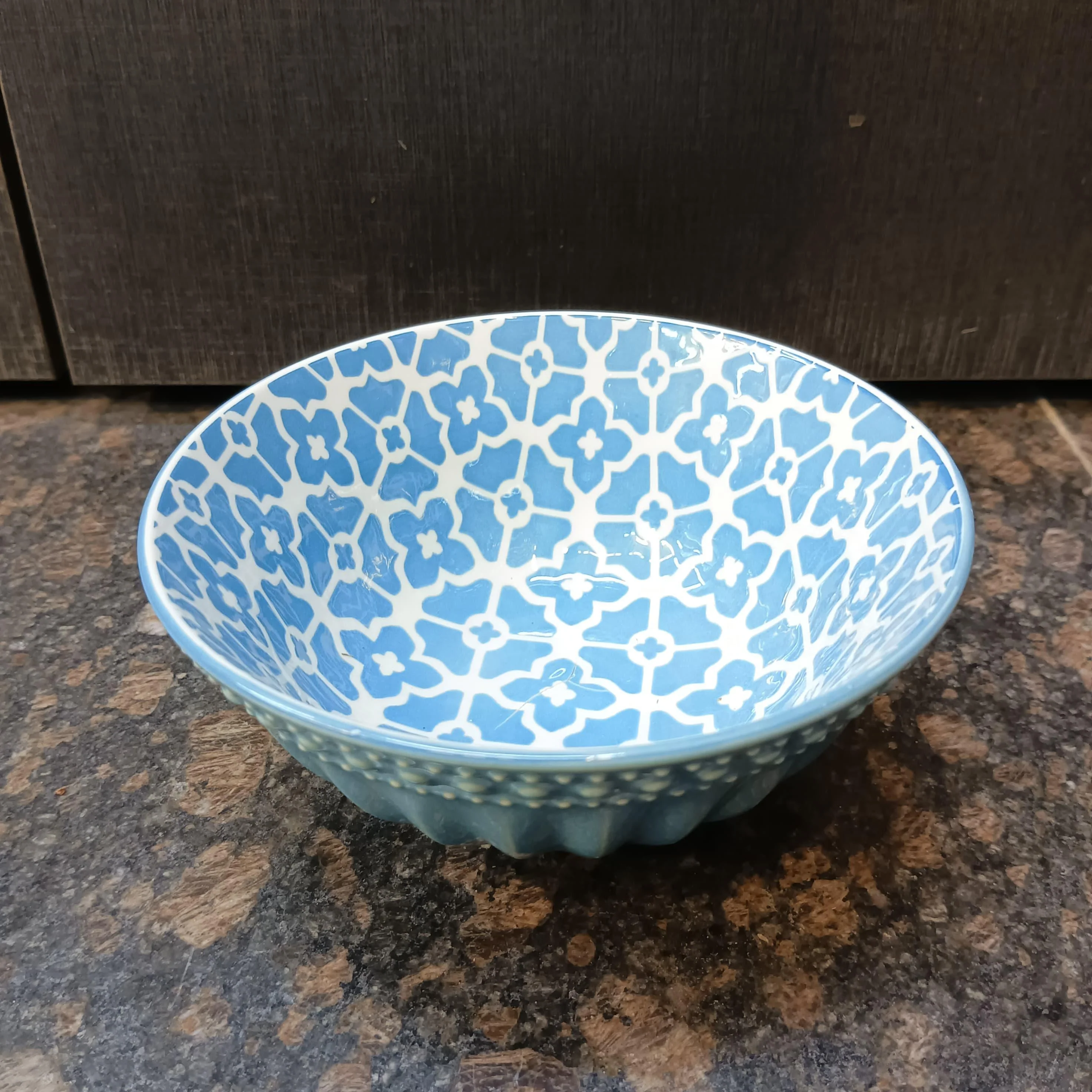 Abstract Porcelain Bowls (6 inches) - Image 9