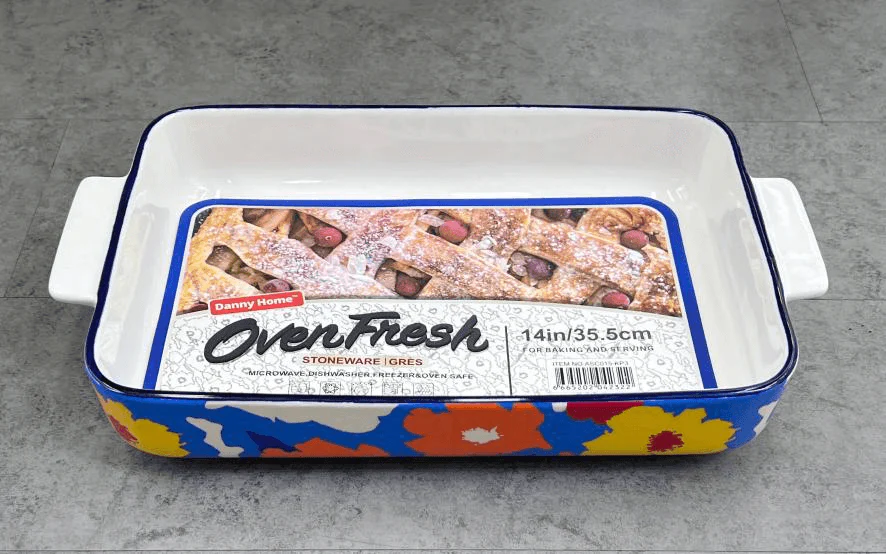 Vibrant Ceramic Bakeware with Handles - Image 3