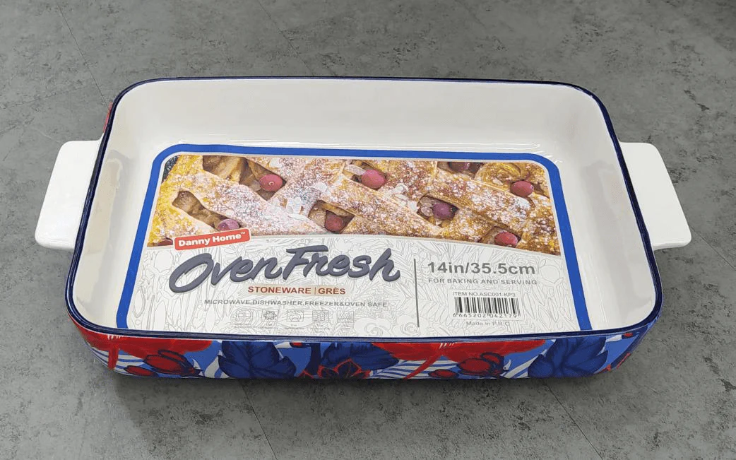 Vibrant Ceramic Bakeware with Handles - Image 4