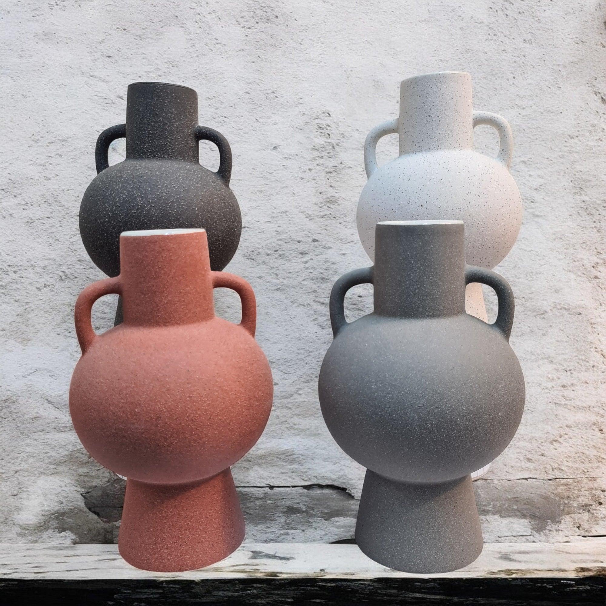 Striking Elegance Matte Ceramic Vase - Image 6