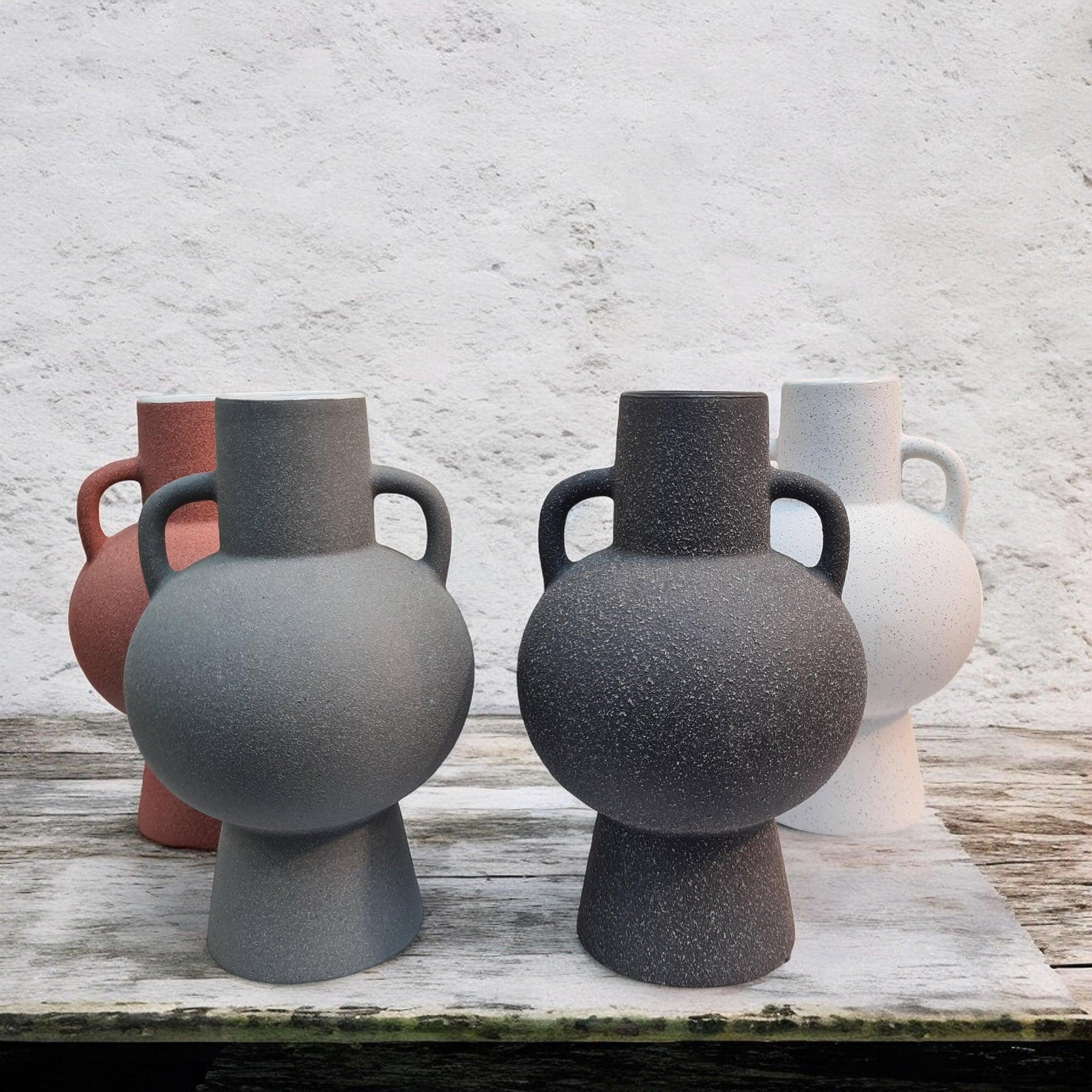 Striking Elegance Matte Ceramic Vase - Image 7