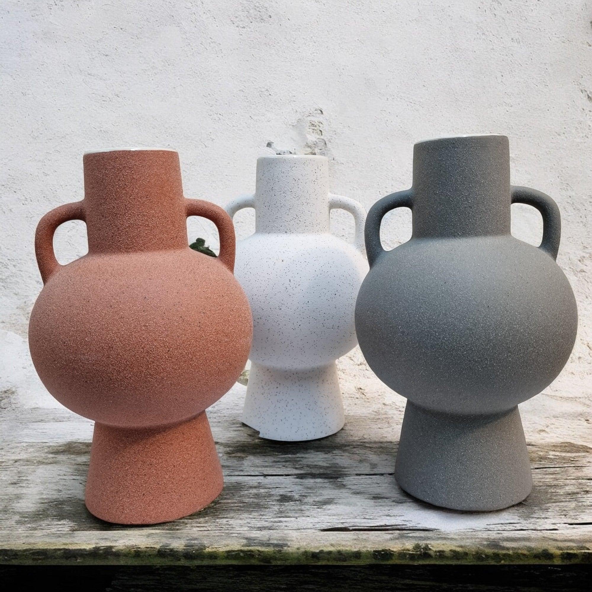 Striking Elegance Matte Ceramic Vase - Image 8
