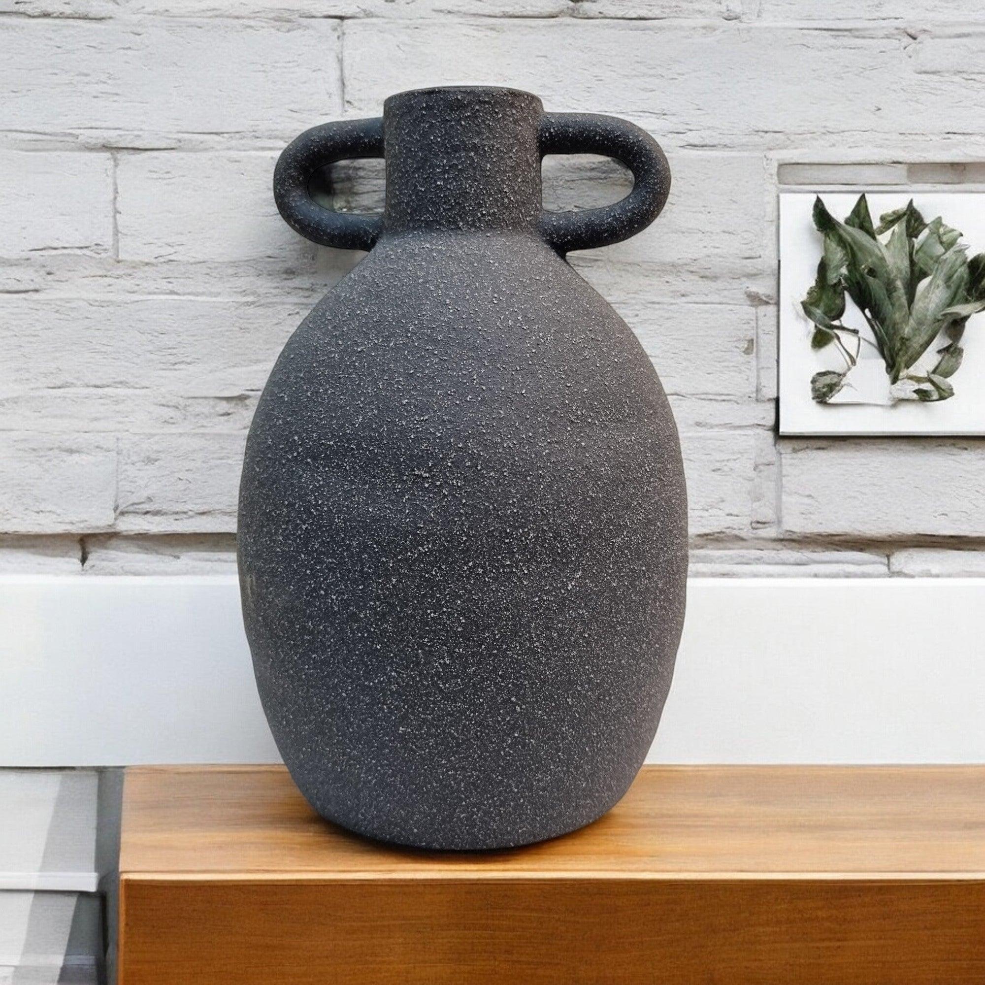 Burr Kel Finish Ceramic Vase - Image 5