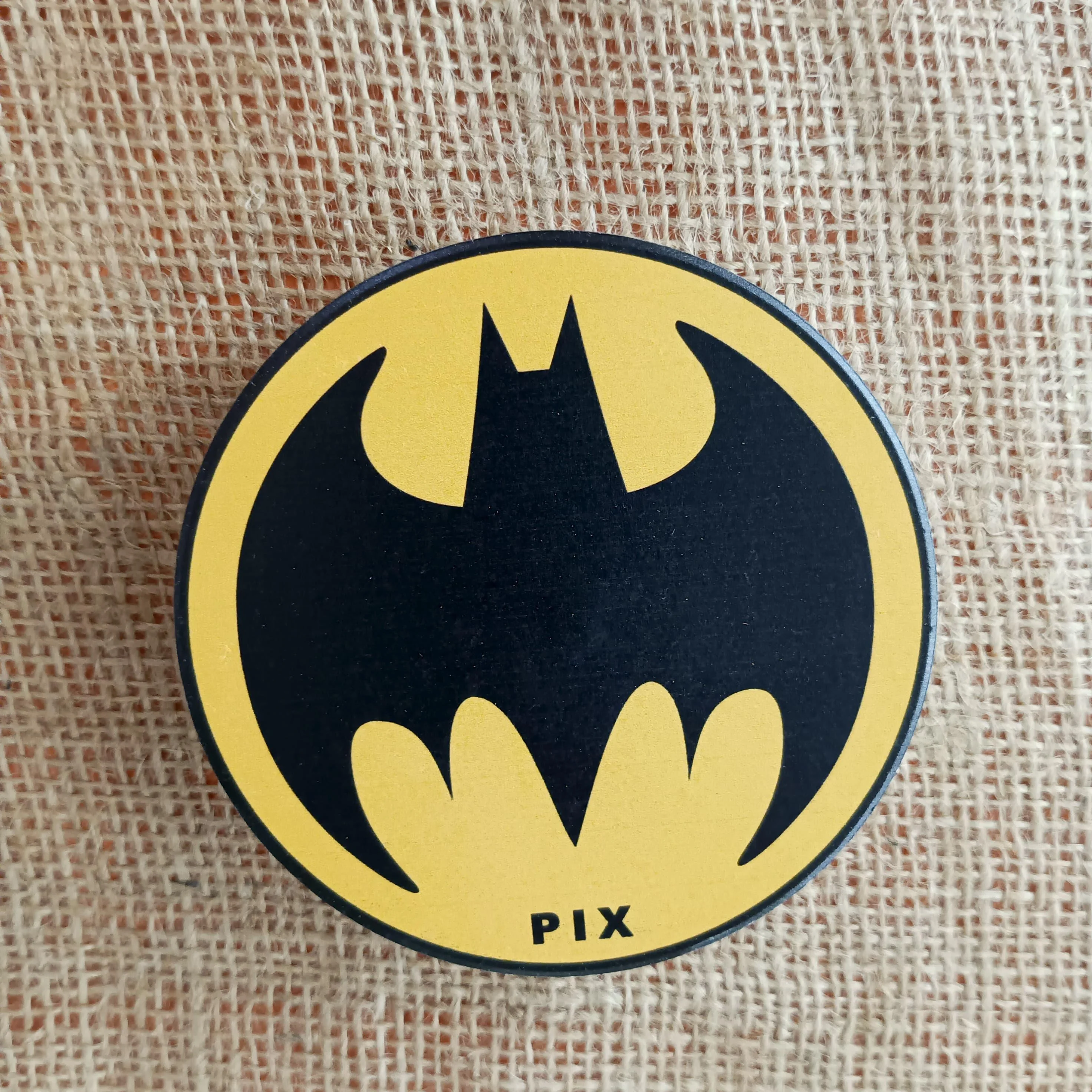Superhero Porcelain Coasters Set with Metal Rack - Image 4
