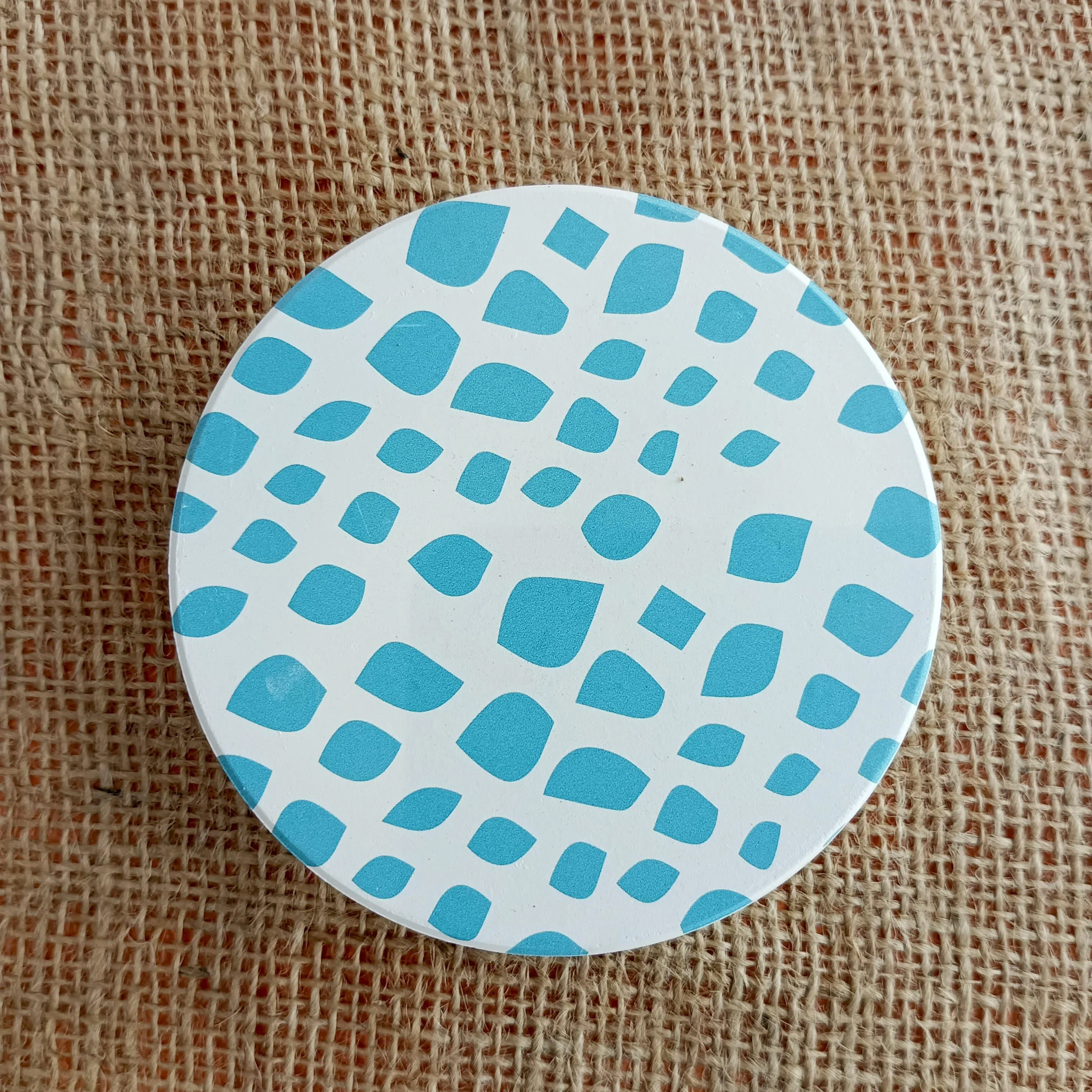 Porcelain Coasters with Wild Print Patterns (Set of 4) - Image 4