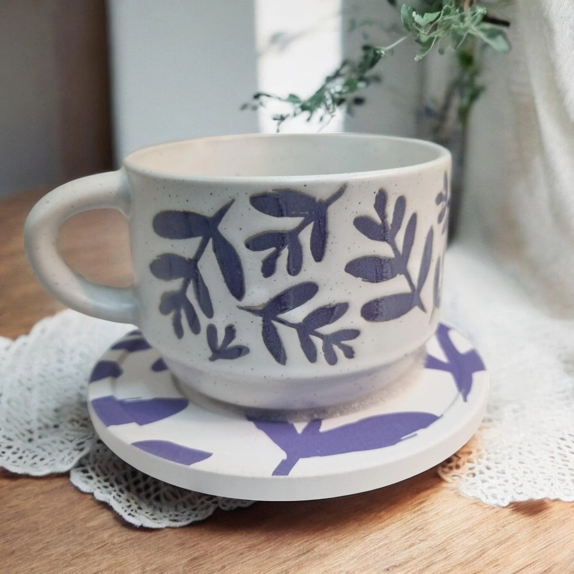 Nature Series - Ceramic Mugs with Coasters - Image 14