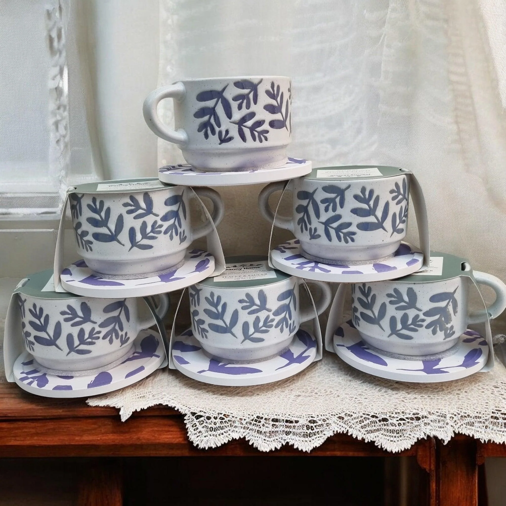 Nature Series - Ceramic Mugs with Coasters - Image 15