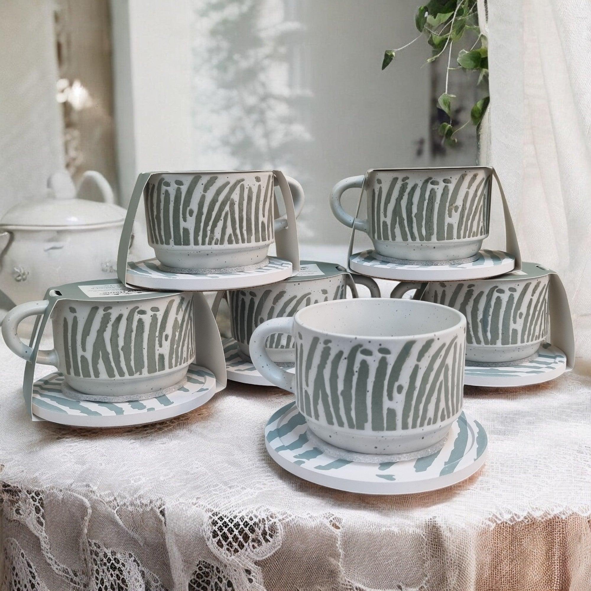 Nature Series - Ceramic Mugs with Coasters - Image 3