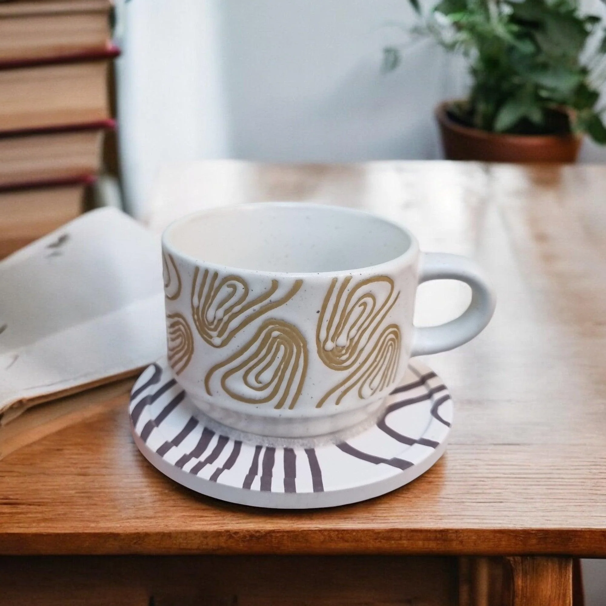 Nature Series - Ceramic Mugs with Coasters - Image 7