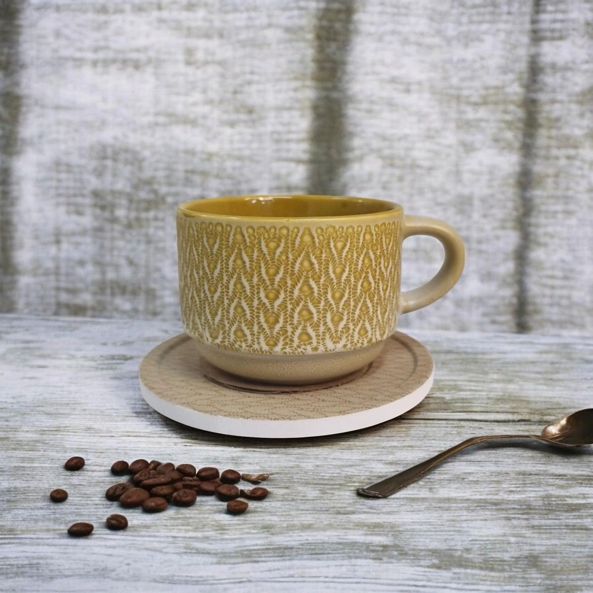 Pastel Series - Ceramic Mugs with Coasters - Image 11